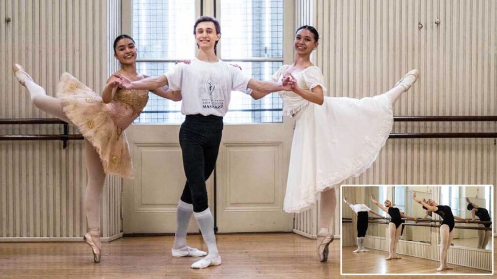 Tiga siswa dari sebuah sekolah publik tari akan menyempurnakan keterampilan mereka di New York dan Monaco